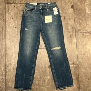 DL1961 Women High Rise Jerry Vintage Straight Jeans